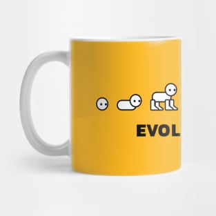 EVOLUTION OF MAN - Sorted Mug